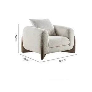 Minimalist XXL Wood Arches Sofa Set-Sofa Set