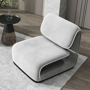 Minimalistic Fluffy Sofa Chair – Exquisite Blend-Arm Chairs, Recliners & Sleeper Chairs