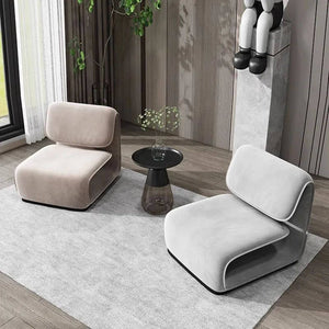 Minimalistic Fluffy Sofa Chair – Exquisite Blend-Arm Chairs, Recliners & Sleeper Chairs