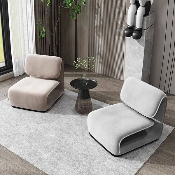 Minimalistic Fluffy Sofa Chair – Exquisite Blend-Arm Chairs, Recliners & Sleeper Chairs