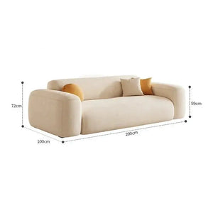 Minimalistic Relaxing Lounge Sofa Set-Sofa Set