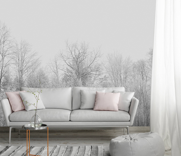 Misty Trees Wallpaper Murals: Transform Your Space-Trees Wallpaper