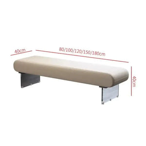 Modern Acrylic Shoe Bench – Sleek and Contemporary Seating-Bench