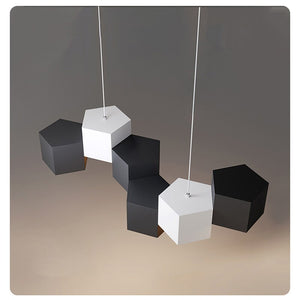 Modern Chandelier Lighting Blocks Pendant Light-Kitchen Island