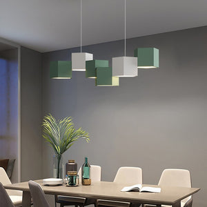 Modern Chandelier Lighting Blocks Pendant Light-Kitchen Island