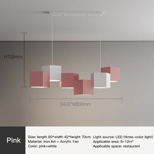 Modern Chandelier Lighting Blocks Pendant Light-Kitchen Island