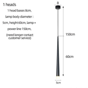 Modern Duplex Attic Pendant Lamp-Staircase Chandelier