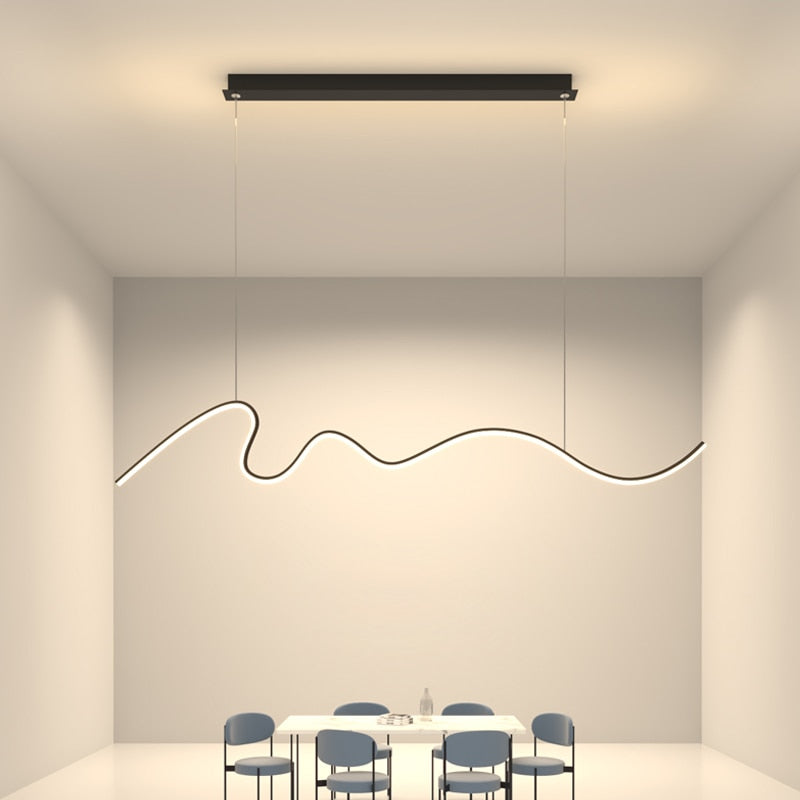 Modern Minimalist LED Chandelier Light-Kitchen Island