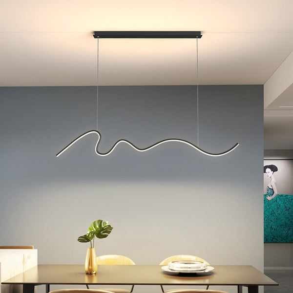 Modern Minimalist LED Chandelier Light-Kitchen Island