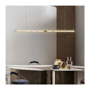 Modern Minimalist Strip LED Pendant Light-Kitchen Island