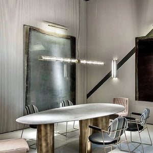 Modern Minimalist Strip LED Pendant Light-Kitchen Island