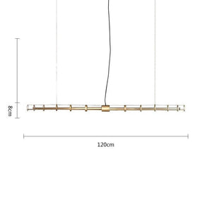 Modern Minimalist Strip LED Pendant Light-Kitchen Island