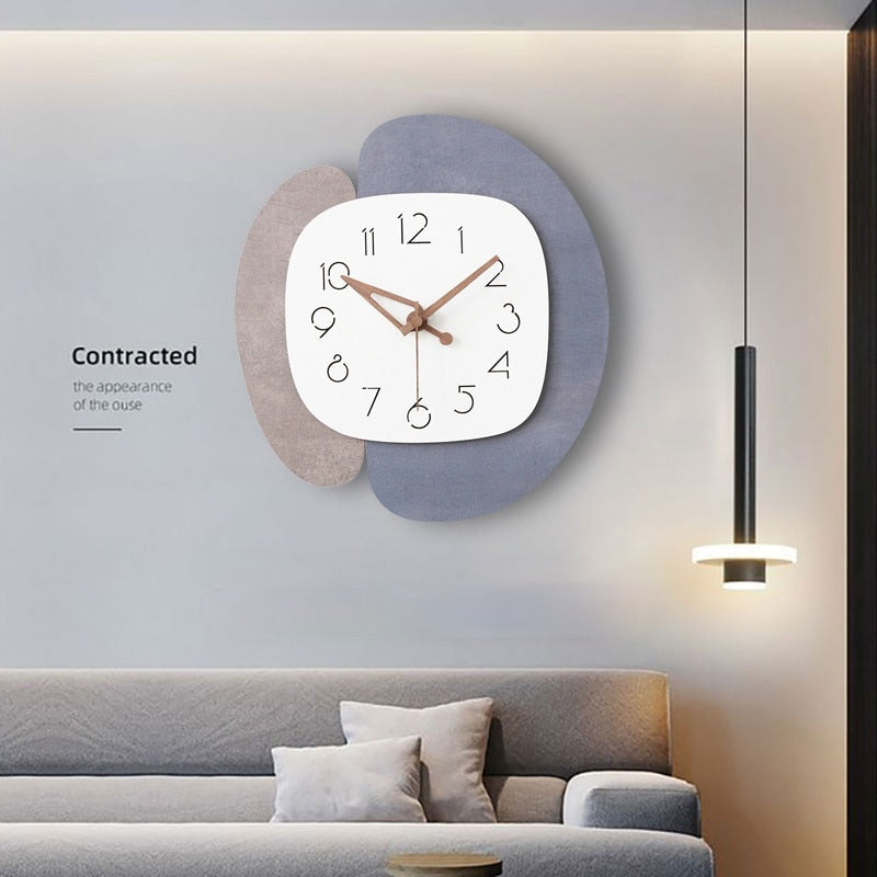 Modern Mute Wall Clock Punch-Free Wall Clock-Wall Clocks
