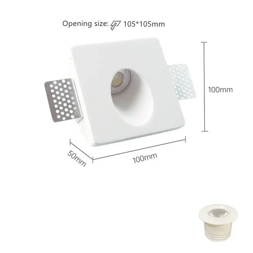 Modern Recessed LED Wall Light-Wall Lights