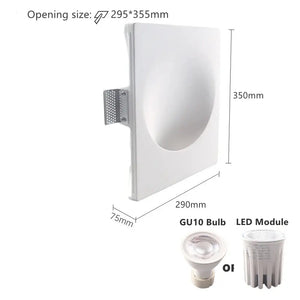 Modern Recessed LED Wall Light-Wall Lights