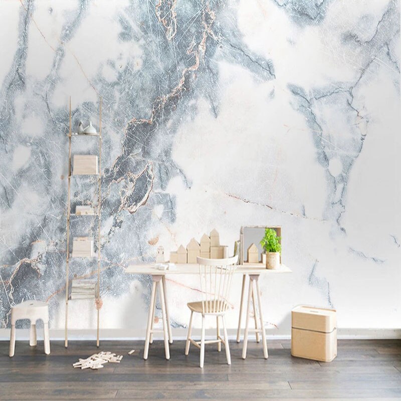 Modern Simple Marble Wallpaper for Home Wall Decor-Marble Design Wallpaper