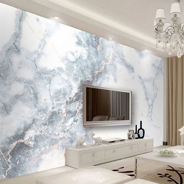 Modern Simple Marble Wallpaper for Home Wall Decor-Marble Design Wallpaper