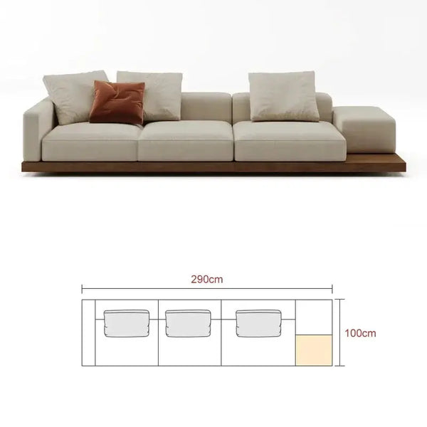 Modular Lounge Cloud Floor Accent Sofa – Ultimate Comfort-Sofa Set