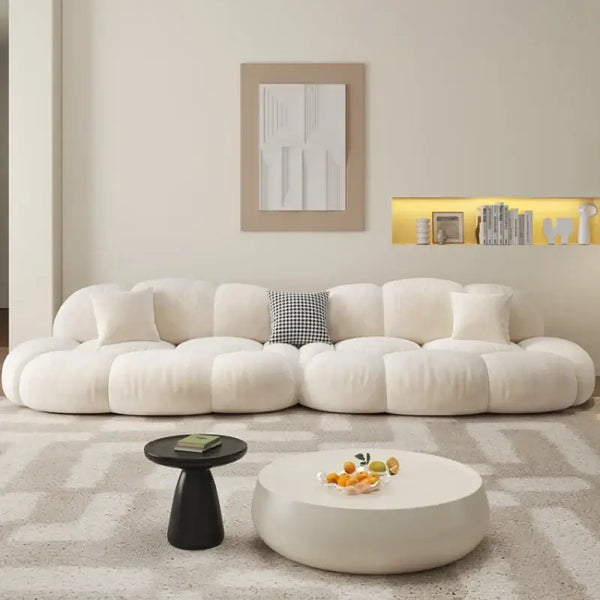 Modular Loveseat Para Sala Lounge Sofa – Contemporary Velvet Sofa Set-Sofa Set