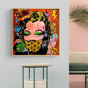 Money Bags: Marilyn Poster – Exclusive Limited Edition-Wall Posters