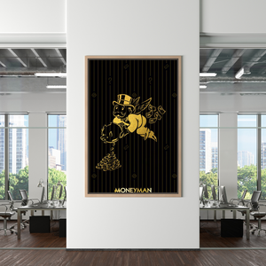 Money Man Angel: Alec Monopoly Art Exclusive Collection-Wall Posters