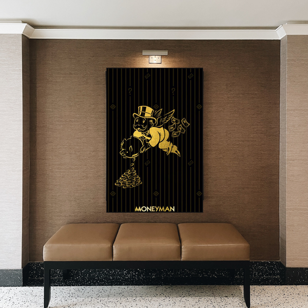 Money Man Angel: Alec Monopoly Art Exclusive Collection-Wall Posters