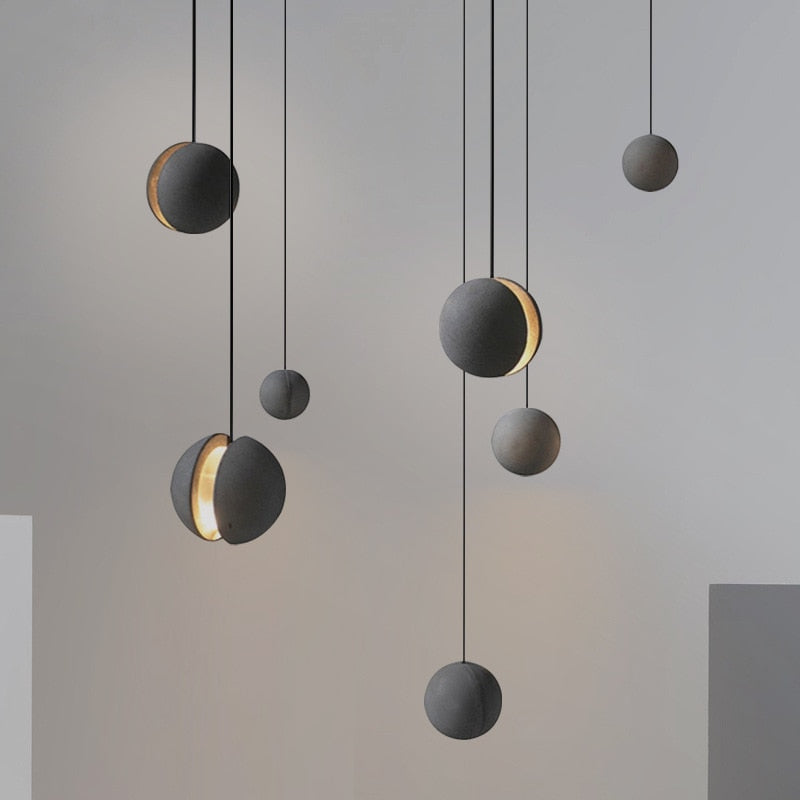 Moon Pendant Light: Illuminate Spaces with Style-Pendant Lights