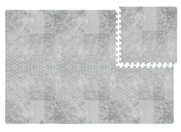 Moroccan Puzzle Play Mat Tiles – Soft Foam Interlocking Baby Play Mats-Toddler Play Mats