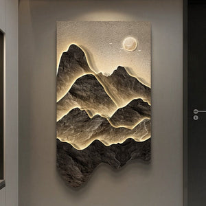 Mountains Wall Light - Perfect Mountains Wall Light-LED Wall Art