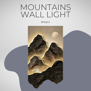 Mountains Wall Light - Perfect Mountains Wall Light-LED Wall Art