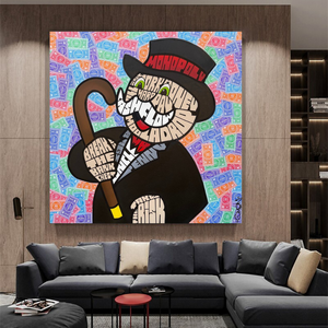 Mr Monopoly Cash Flow Art: Unlock Your Financial Success-Wall Posters