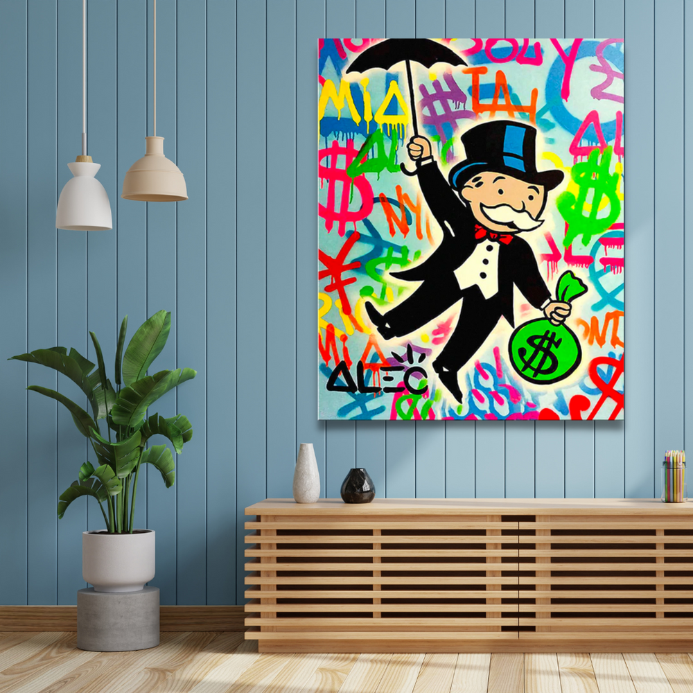 Mr Monopoly Money Man: The Ultimate Game-Changer!-Wall Posters