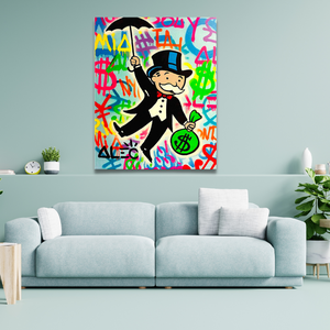 Mr Monopoly Money Man: The Ultimate Game-Changer!-Wall Posters