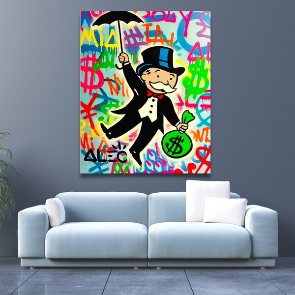 Mr Monopoly Money Man: The Ultimate Game-Changer!-Wall Posters
