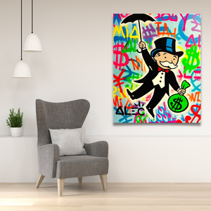 Mr Monopoly Money Man: The Ultimate Game-Changer!-Wall Posters