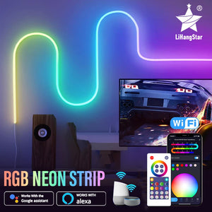 Neon LED TV Backlight with APP and Remote | TV Backlight LED-