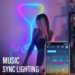 Neon LED TV Backlight with APP and Remote | TV Backlight LED-