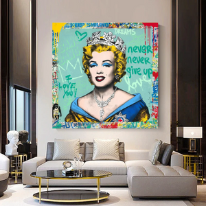 Never Never Giveup Marilyn Poster - Embolden Your Courage-Wall Posters