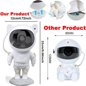 New Astronaut Projector for Kids Bedroom | Astronaut Starry Galaxy Star Night Lights-Kids Room Nursery Lighting