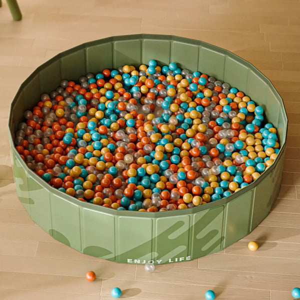 Non-Inflatable Ocean Ball Pool – Indoor Playroom Pool for Toddlers Kids-Playpen and Ball Pits