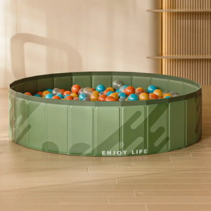 Non-Inflatable Ocean Ball Pool – Indoor Playroom Pool for Toddlers Kids-Playpen and Ball Pits