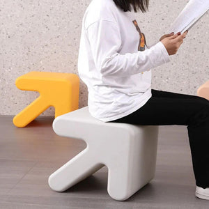 Nordic Arrow Shoe-changing Stool-Foot Stools