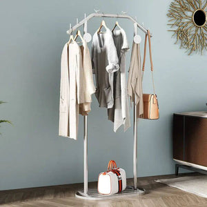 Nordic Floor Standing Coat Rack Organiser-Drying Racks & Hangers