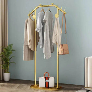 Nordic Floor Standing Coat Rack Organiser-Drying Racks & Hangers