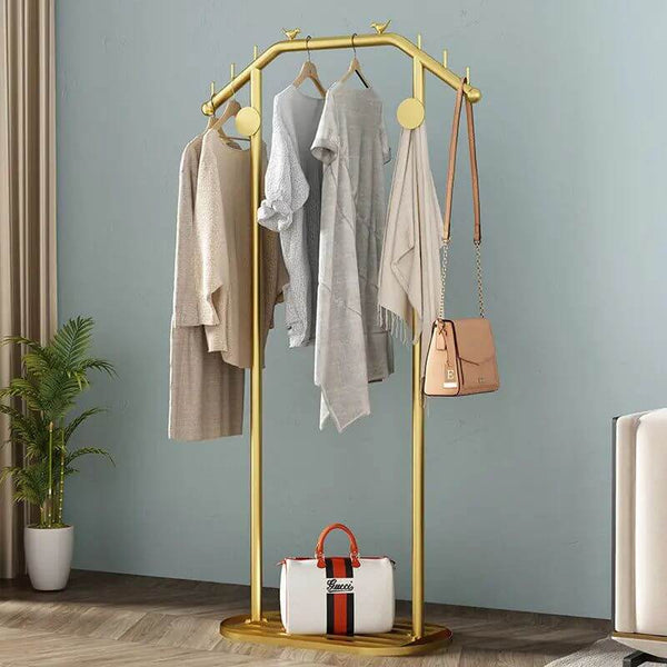 Nordic Floor Standing Coat Rack Organiser-Drying Racks & Hangers