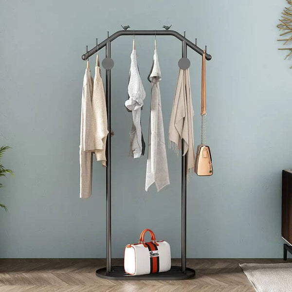 Nordic Floor Standing Coat Rack Organiser-Drying Racks & Hangers