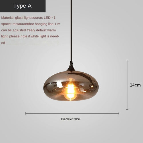 Nordic Glass LED Pendant Lights: Stylish Illumination-Pendant Lights