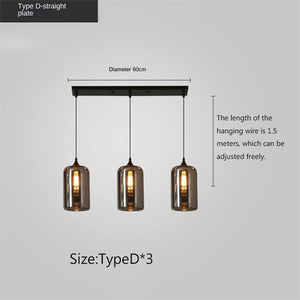 Nordic Glass LED Pendant Lights: Stylish Illumination-Pendant Lights