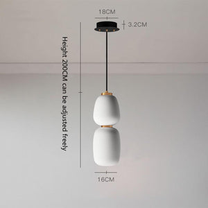 Nordic Glass Pendant Light: Exquisite Lighting Fixture-Pendant Lights