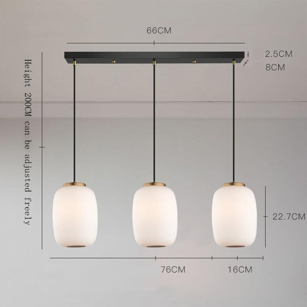 Nordic Glass Pendant Light: Exquisite Lighting Fixture-Pendant Lights